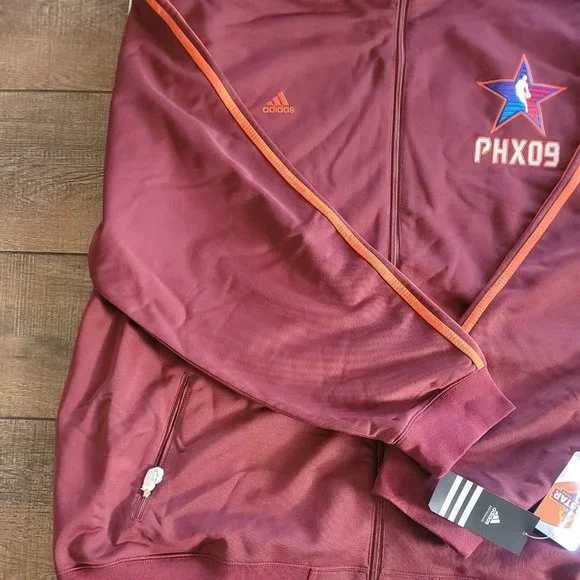 Adidas NBA Phoenix 2009 All Star Game Track Jacket Big And tall 4XL RARE NWT